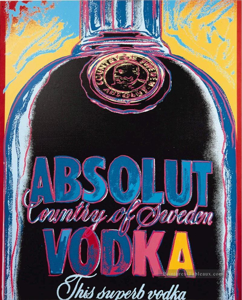 Absolut Vodka Andy Warhol Peintures à l'huile